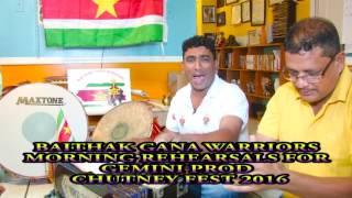 Baithak Gana Warriors song for Gemini Production Chutney fest 2016