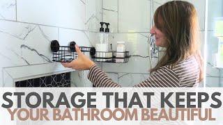 Shower Storage Ideas with the TAILI Shower Caddy