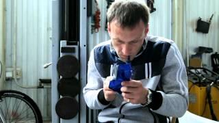 TeckWrap Blue Metallic Chrome Wrapping Video Part 2 / M-Park Tuning Studio Russia