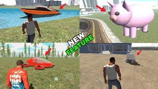 New Update Boats Secret Cheat Code  Police Drone + Flying Cars|| Indian Bike Driving 3D