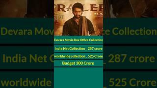 Devara Movie Box Office Collection #shorts