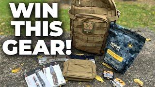 I'm Giving Away A Bug Out Backpack Full Of Gear!