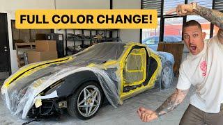 YOU WON’T BELIEVE WHAT DAMON DID! *FERRARI 599 TRANSFORMATION*