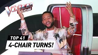 The Greatest ALL CHAIR TURNS of 2025 on The Voice so far!