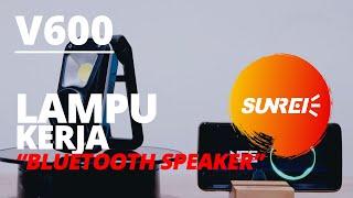 Lampu Emergency BLUETOOTH SPEAKER | SUNREI V600