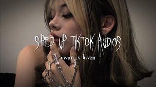 sped up tiktok audios  pt. 93 | ft. @luvzn