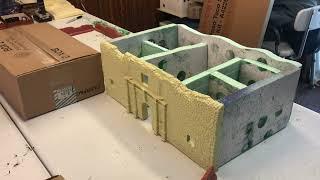 Alamo build in 54mm also known as 1/32 for miniature war games 5-15-23