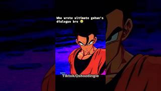 Why is Ultimate Gohan so unhinged?? 
