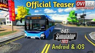 NEW Upcoming Bus Simulator 2023 By Ovilex Software | Official Teaser | Coming For Android & iOS️