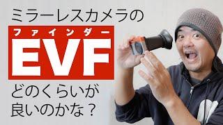 【カメラ夜話】深掘りミラーレスカメラ時代のファインダー（EVFのドット数）の話