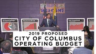 2019 Proposed City of Columbus Operating Budget