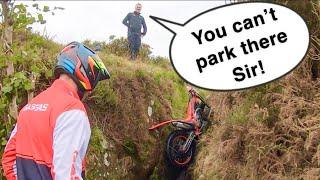 AGA Ulster Trials Championship RD1 - dodgy parking and a dodgy toe