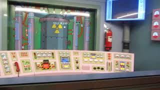 The Simpsons Nuclear power plant POV HD - Universal Studios Hollywood Los Angeles USA (2015)