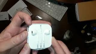 Как обратно упаковать earpods Apple