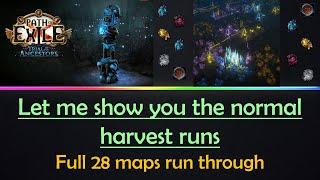 Full harvest run walkthrough - definitely better than crop rotation