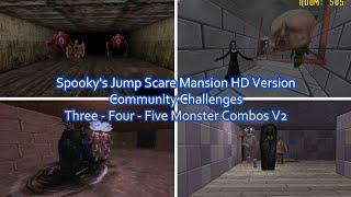 INTENSE COMBOS | Spooky's Jump Scare Mansion HD Version | Community Challenges #16