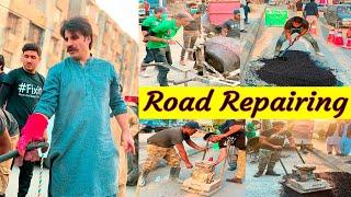 Road Repairing Activity - Full Video | Fixit | Saylani | MNA Alamgir Khan | 2020