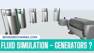 Fluid Generators | Fluid Simulation | flexsim for beginners | detailed flexsim tutorial  LeanSimCorp