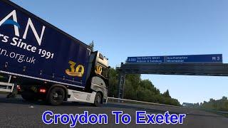 Euro Truck Simulator 2 Croydon to Exeter ProMods 2 63 Timelapse @TruckerJenko