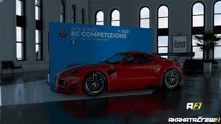 Alfa Romeo 8C Competizione (TC) PRO SETTINGS + TUNNING + MAX SPEED + RACE (TC2)