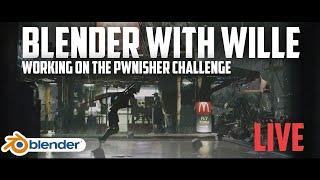 Blender with Wille - Working On The Pwnisher Challenge