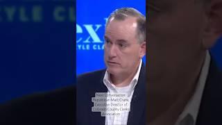 Kyle Clark & head of Colorado’s County Clerk Association talk election rigging lies #denver #heynext