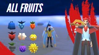 All Demon Fruits Showcase 11/2023