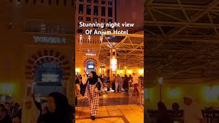 A beautiful night view of Anjum Hotel Makkah, Anjum Hotel the beauty of Makkah