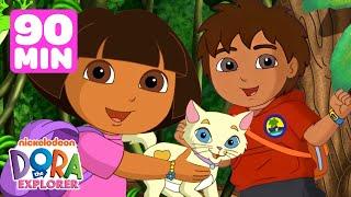 Dora the Explorer's Baby Animals Rescues & Adventures! #2  90 Minutes | Dora & Friends