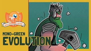 Mono-Green Evolution | 1️⃣/1️⃣ Counters | MTG Historic | MTG Arena | Much Abrew