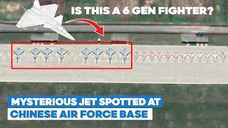 Satellite Spotted a Mysterious Aircraft at Chinese Military Airbase | TMC