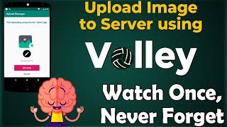 Android file upload to Server | Android Image Upload to Server using Volley | Volley Library