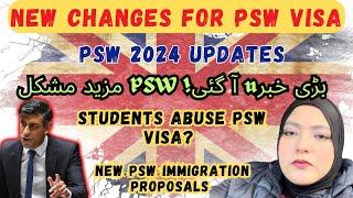 New UKVI PSW Rules  James Cleverly Letter | Students Abusing UK PSW Visa #uk #psw #ukvi