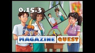 Summertime Saga Magazines Quest | 0.16.1 | Miss Ross | Making Collage | Compete Walkthrough