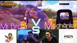 Mr Bro vs Ghanta Gaming | #mrbro vs #Ghantagaming | intense 3 v 3 | srilanka streamer vs streamer