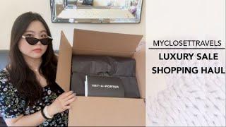 Luxury Sale Shopping Haul from NETAPORTER | myclosettravels
