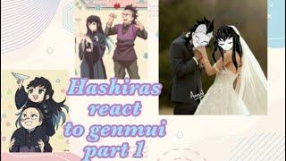 Hashiras react to genmui