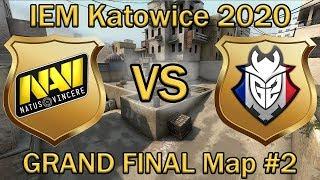 ГРАНД ФИНАЛ в РАЗГАРЕ от НАВИ и Г2 | Navi vs G2 Grand Final Map #2 bo5 Dust2 | IEM Katowice 2020