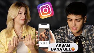 SEVGİLİMİN INSTAGRAM DM’LERİNİ OKUDUM!? MELİH YILDIRIM | SILA BEYOĞLU