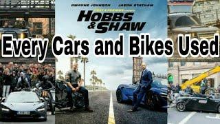 Cars used in Hobbs and Shaw movie