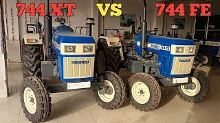 Swaraj 744 FE VS 744 XT