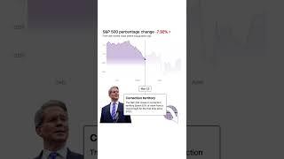 US stock market's rollercoaster ride since Trump took office