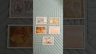 Colección billetes #evercrisp #frittocrac #barcel #90s #retro #chile