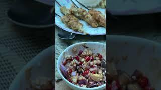 Sate ayam #shortvideo #sate #sambel #food #yummy #canada #indonesia #homemade #food #bbq