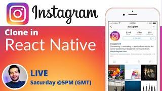 LIVE coding: Instagram Clone in React Native from scratch [Part 3]