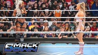 Jade Cargill steps to Tiffany Stratton: SmackDown highlights, April 25, 2025