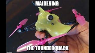 Maidening the vacuformed Thunderquack Micro Quad