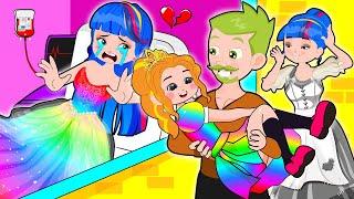 POOR BABY PRINCESS LIFE : Happy Baby vs Sad Baby | Sad Story But Happy Ending Animation