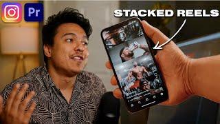 Stacked Video Effect For VIRAL Instagram Reels - Premiere Pro