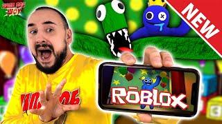 НОВАЯ ИГРА В РОБЛОКС РАДУЖНЫЕ ДРУЗЬЯ! ПАПА РОБ И ROBLOX RAINBOW FRIENDS - СИНИЙ И ЗЕЛЁНЫЙ!